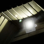 20W (1510Lm) LED-valgusti PIR-anduriga, V-TAC SAMSUNG, IP65, 5-aastane garantii, valge, 1m kaabel, soe valge valgus 3000K