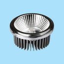 Светодиодная лампа AR111 20W(1800) с отражателем и изменяемым углом луча 40-20°, IP20, холодный белый 6400K