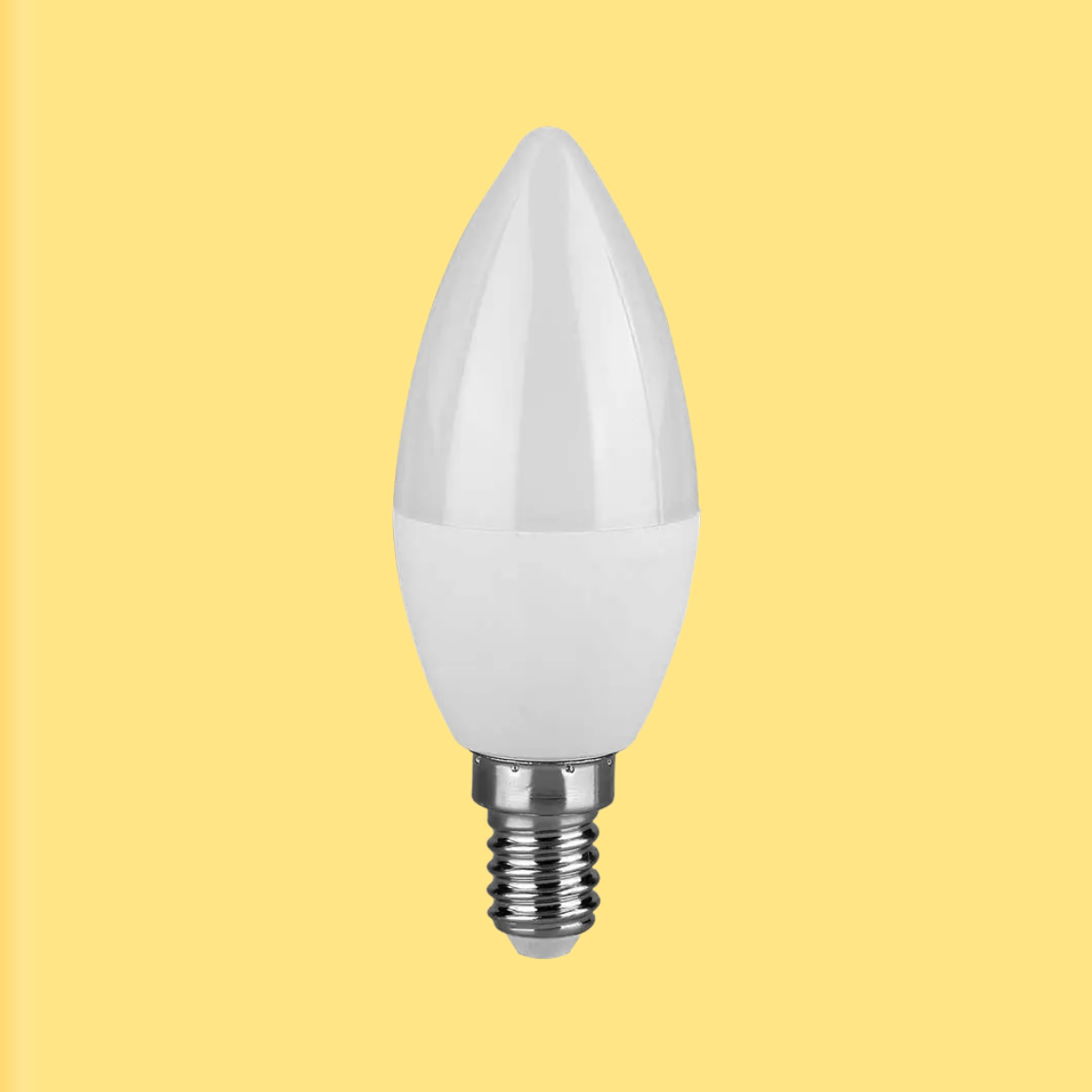 E14 3,7W(320Lm) LED-lampa, ljusformad, V-TAC, IP20, varmvitt ljus 3000K