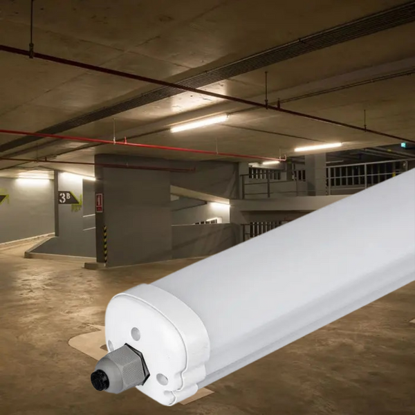 24W(3840Lm) 120cm LED linear light, V-TAC, warranty 5 years, IP65, without plug (cable connection), cold white light 6500K