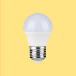 E27 4,5W (470Lm) LED-lampa, V-TAC, IP20, varmvitt ljus 3000K