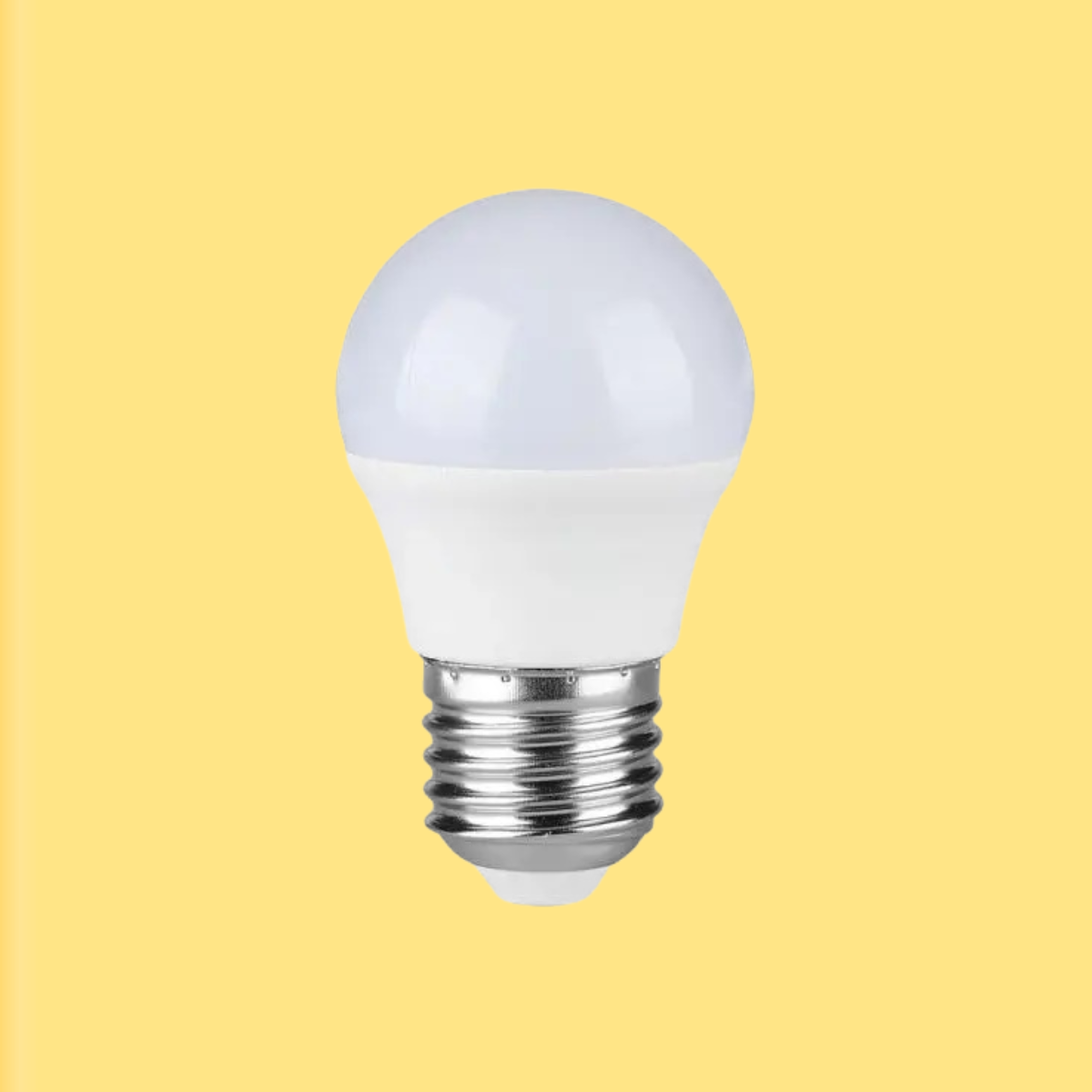 E27 4,5W (470Lm) LED-lampa, V-TAC, IP20, varmvitt ljus 3000K