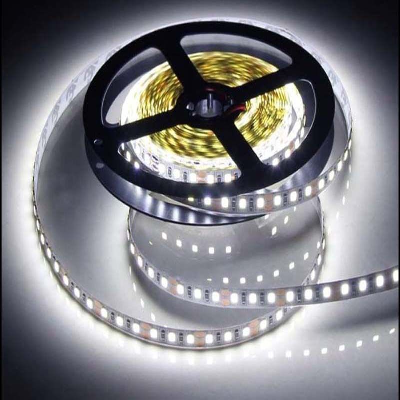 Price for 1m_12W/m (1200Lm/m) 120 LED Tape, SMD2835, V-TAC SAMSUNG, waterproof IP20, 12V, cold white light 6400K