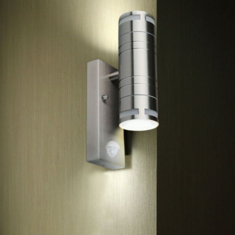 Fasādes lampas karkass 2xGU10 spuldzēm, max 2x35W, IP44, V-TAC