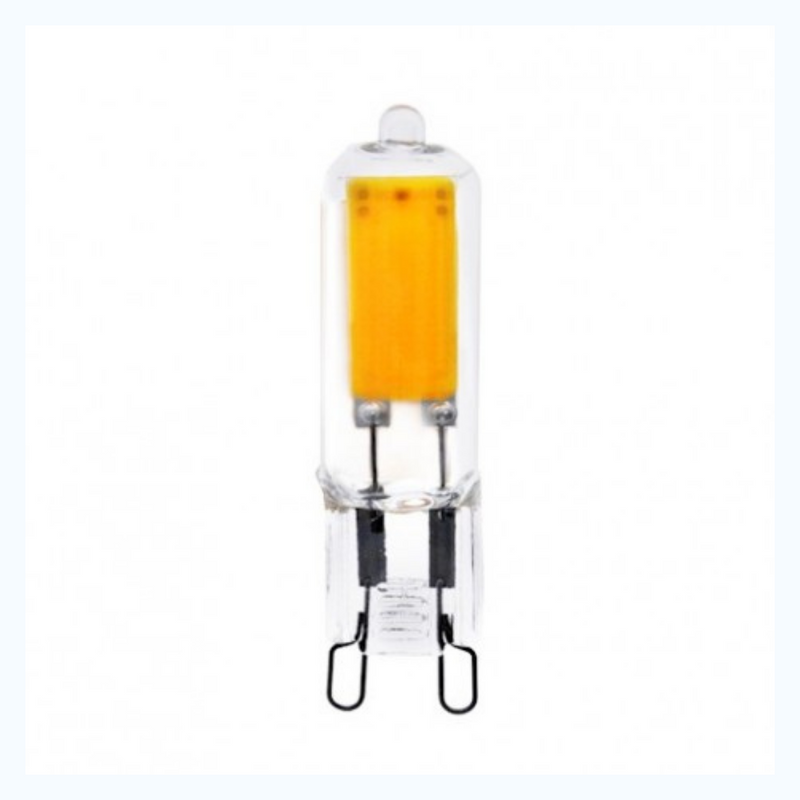 G9 2W(200Lm) LED-lambi, klaas, IP20, neutraalne valge valgus 4500K
