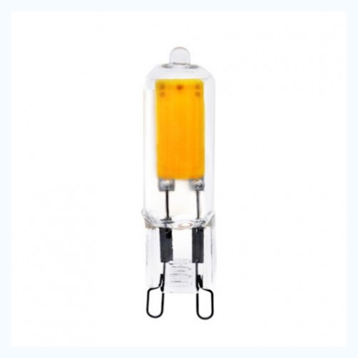 G9 2W(200Lm) LED-lambi, klaas, IP20, neutraalne valge valgus 4500K