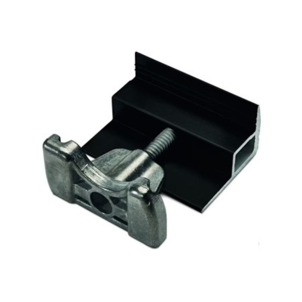 NOVOTEGRA End clamp, for fixing the solar panel, black