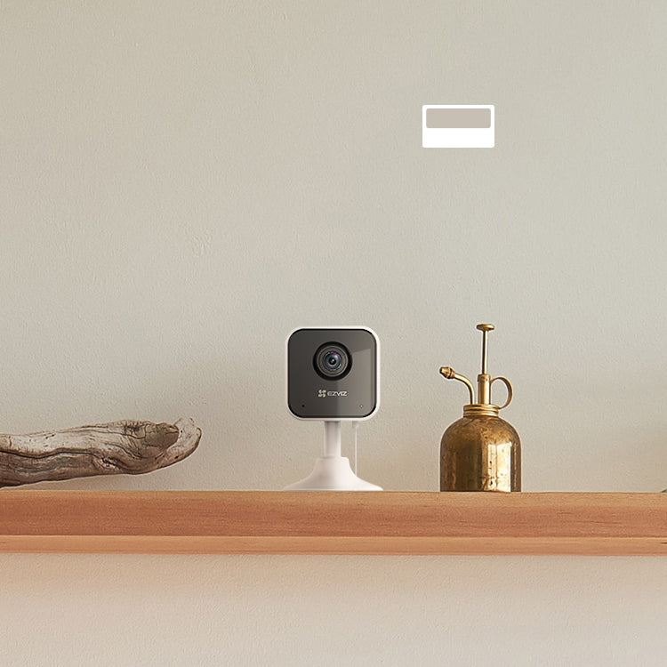 EZVIZ H1C Wi-Fi siseruumide videokaamera, 2 Mpix,2.8 mm @ F2.0, 130°,1920 x 1080 @20fps, 5V DC USB kaudu, sisseehitatud Micro SD/SDHC/SDXC pesa, kuni 256 GB.