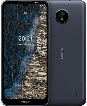 Telefons Nokia C20, Android 11, Atmiņa: RAM- 2GB, ROM - 32GB,6.52 HD + ekrāns, 2 SIM-Kartes, 5 Mpix, 720p@30fps, WiFi 802.11 b/g/n, microSD 128 GB, 6.52"