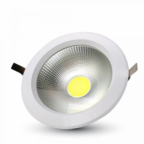 10W(730Lm) LED iebūvējams Griestu gaismeklis, V-TAC, IP20, auksti balta gaisma 6000K