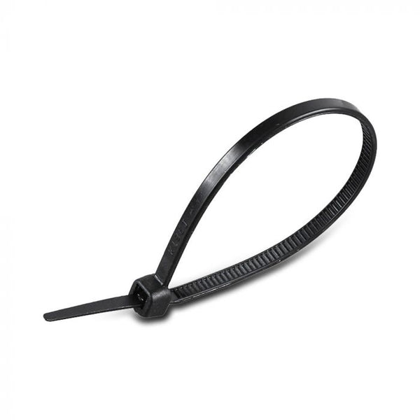 Multi-functional nylon cable tie 4.5x350mm (100pcs), black, V-TAC