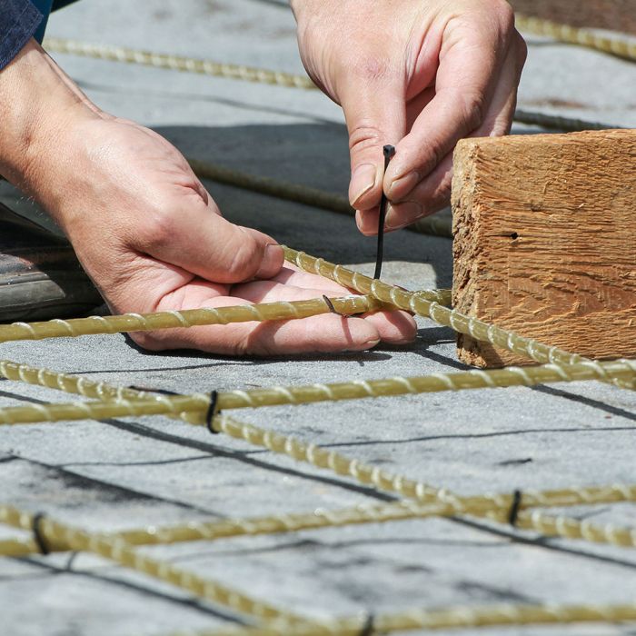 Daudzfunkcionāla neilona kabeļu savilce 4.5x350mm (100gab), melna, V-TAC