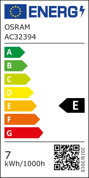 E27 6,5W (806Lm) OSRAM LED SUPERSTAR Filamentlampa, IP20, varmvitt ljus 2700K
