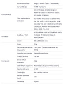 Paraugu izpārdošana! 3 KW vienfāzes tīkla invertors. "Sadales Tīkla" verificēts, reģistrēts kā V-TAC Exports Limited VT-6603105, pieejams izvēlei. Piecu gadu garantija. IP66. Izņemšana veikalā.