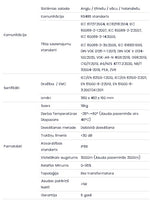 3 KW ühefaasiline võrguinverter. "Verified by Distribution Grid", registreeritud kui V-TAC Exports Limited VT-6603105, saadaval valikuliselt. Viieaastane garantii. IP66. Kaupluses asuv kollektsioon.