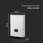 8,8 KW kolmefaasiline võrguinverter. "Verified by Distribution Grid", registreeritud kui V-TAC Exports Limited VT-6608305, saadaval valimiseks. Viieaastane garantii. IP65