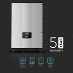 8,8 KW kolmefaasiline võrguinverter. "Verified by Distribution Grid", registreeritud kui V-TAC Exports Limited VT-6608305, saadaval valimiseks. Viieaastane garantii. IP65