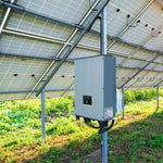 3 KW ühefaasiline võrguinverter. "Verified by Distribution Grid", registreeritud kui V-TAC Exports Limited VT-6603110, saadaval valikuliselt. Kümme aastat garantiid. IP66