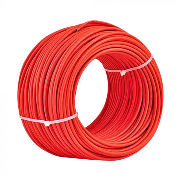 100m 6mm2 PV kabelis, sarkans