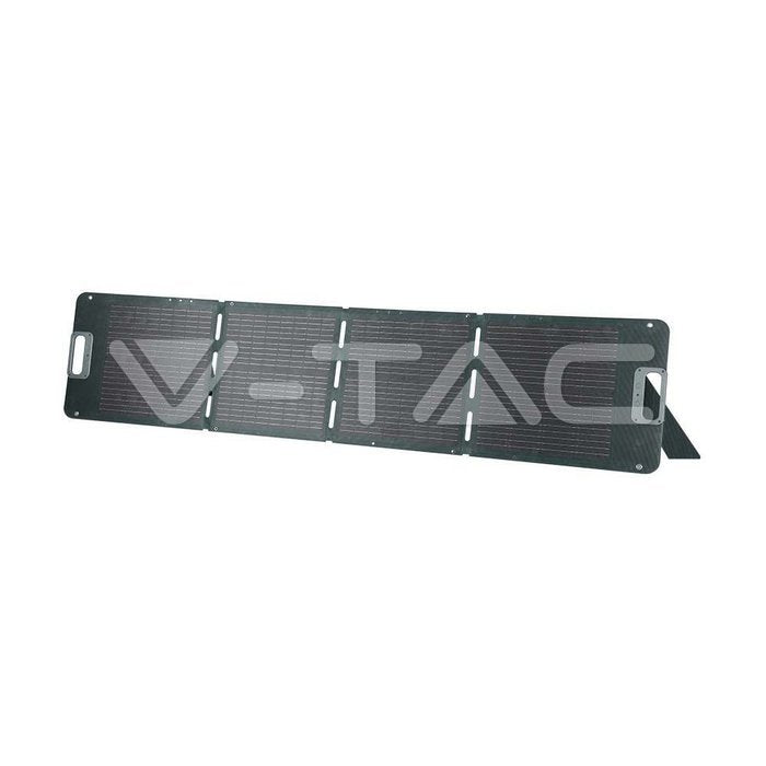 Солнечная панель V-TAC мощностью 160 Вт для портативной зарядной станции/аккумулятора с кабелем "два в одном
