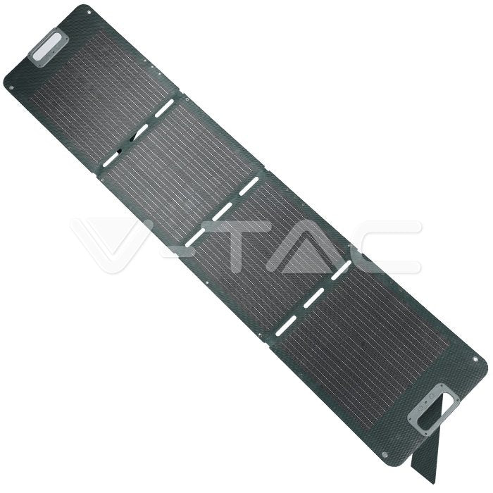 80W V-TAC päikesepaneel kaasaskantavale laadimisjaamale/akule