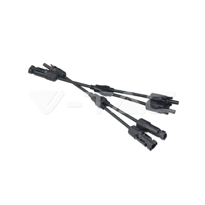MC4 V-TAC kabelis no 2 uz 1