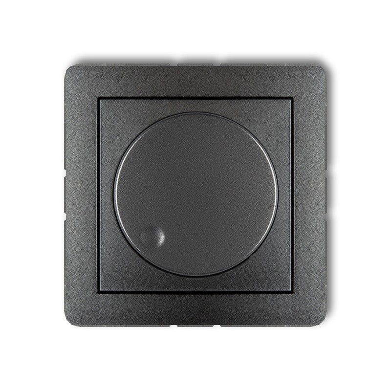 Elektroniskais apgaismojuma regulēšanas un pagriešanas mehānisms LED lampām, Deco, grafīts