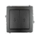 Momentary switch mechanism blinds