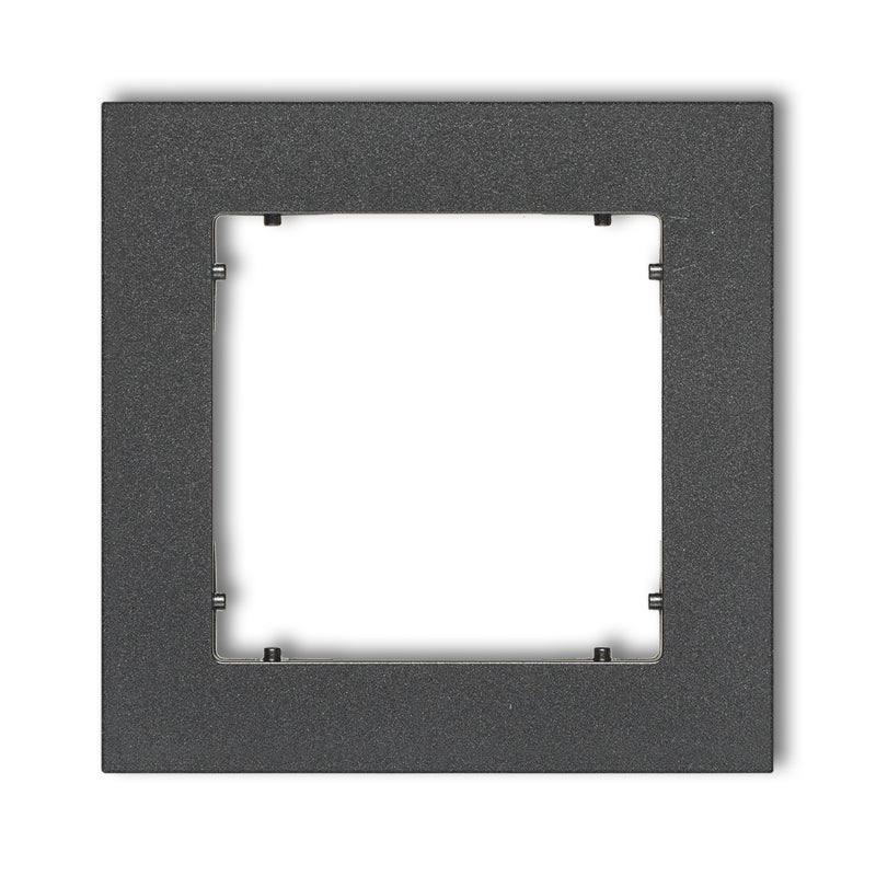 Universal 1-sitsig plastram MINI, grafit