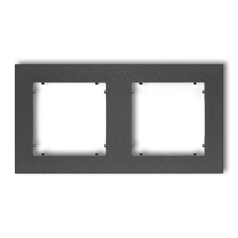 Universal 2-seater plastic frame MINI, graphite