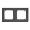 Universal 2-sits plastram MINI, grafit