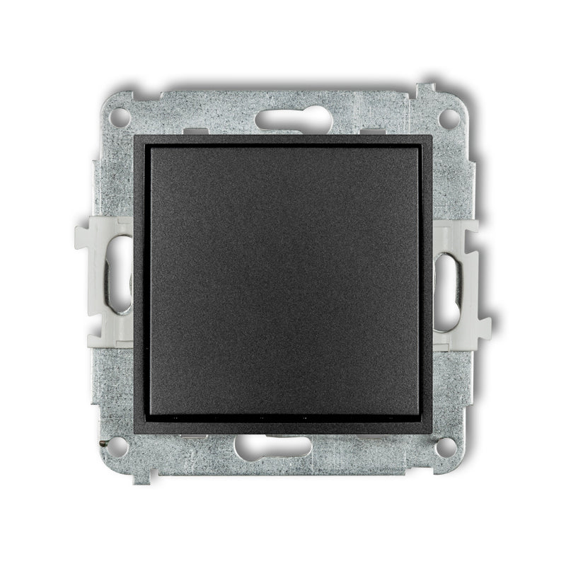 Momentary switch mechanism, single pole (one button, no pictogram)