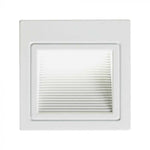 3W(200Lm) LED Kāpņu gaismeklis, V-TAC, kvadrāta, balts, IP20, neitrāli balta gaisma 4000K