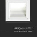 3W(200Lm) LED trepikoda valgusti, V-TAC, kandiline, valge, IP20, neutraalne valge 4000K