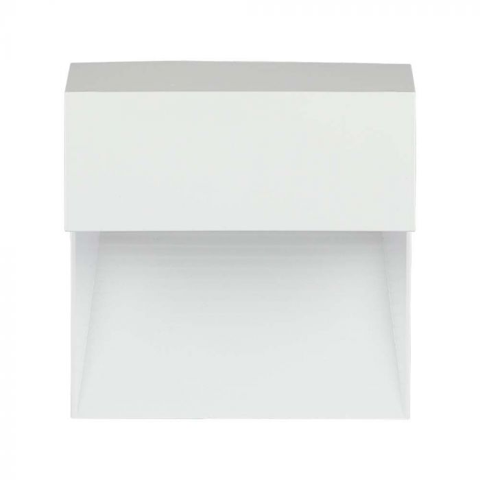 3W(300Lm) LED Stair light, V-TAC, square, white, IP65, warm white light 3000K