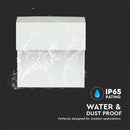 3W(300Lm) LED trepikoda, V-TAC, kandiline, valge, IP65, neutraalne valge 4000K