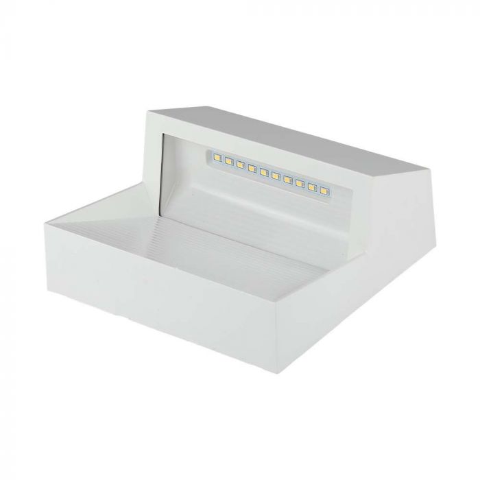 3W(300Lm) LED Stair light, V-TAC, square, white, IP65, warm white light 3000K