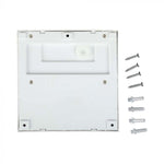 3W(300Lm) LED Stair light, V-TAC, square, white, IP65, warm white light 3000K