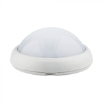 8W(560Lm) LED plafons, balts, apaļš, IP54, V-TAC, neitrāli balta gaisma 4500K