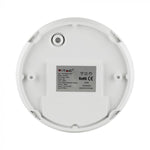 8W(560Lm) LED plafons, balts, apaļš, IP54, V-TAC, neitrāli balta gaisma 4500K