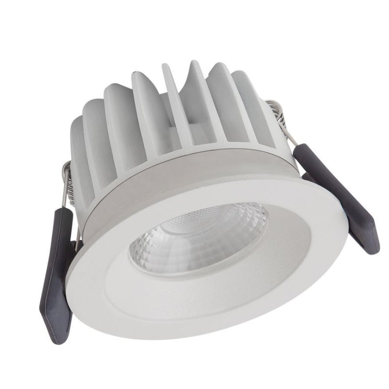 8W(670Lm) GU10 iebūvējams karkass komplektā ar spuldzi,  LEDVANCE, IP44, balta, dimmējama, neitrāli balta gaisma 4000K