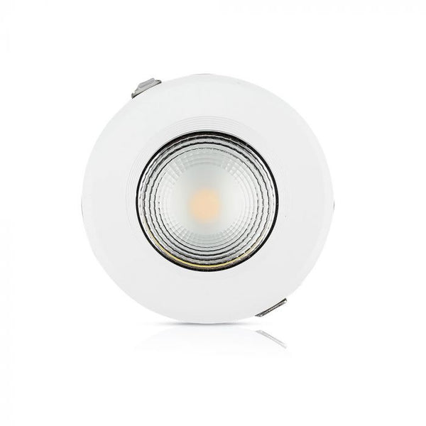 10W(1200Lm) LED COB iebūvējams Griestu gaismeklis, V-TAC, IP20, auksti balta gaisma 6000K