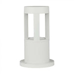 10W(1000Lm) LED uz virsmas montējams dārza gaismeklis, 25cm, V-TAC, IP65, balts, auksti balta gaisma 6400K