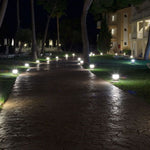 10W(1000Lm) LED uz virsmas montējams dārza gaismeklis, 25cm, V-TAC, IP65, balts, auksti balta gaisma 6400K