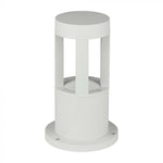 10W(1000Lm) LED uz virsmas montējams dārza gaismeklis, 25cm, V-TAC, IP65, balts, auksti balta gaisma 6400K