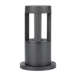 10W(1000Lm) LED uz virsmas montējams dārza gaismeklis, 25cm, V-TAC, IP65, melns, silti balta gaisma 3000K