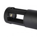 10W(1000Lm) LED surface mounted garden light, 25cm, V-TAC, IP65, black, warm white light 3000K