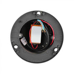10W(1000Lm) LED utanpåliggande trädgårdslampa, 25cm, V-TAC, IP65, svart, kallvit 6400K