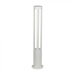 10W(1000Lm) LED uz virsmas montējams dārza gaismeklis, 80cm,V-TAC, IP65, balts, neitrāli balta gaisma 4000K