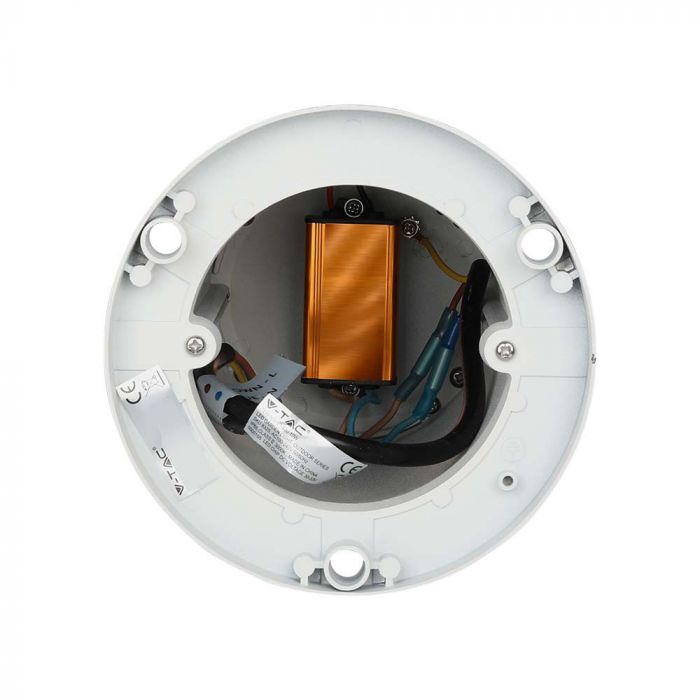 10W(1000Lm) LED uz virsmas montējams dārza gaismeklis, 80cm,V-TAC, IP65, balts, neitrāli balta gaisma 4000K
